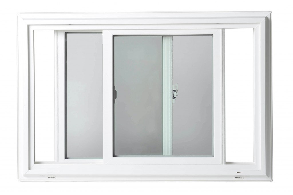 Image of a double sliding window.